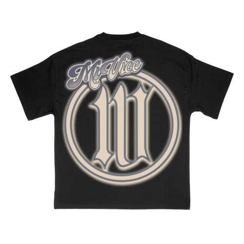 FLAMING SUN - T-SHIRT BLACK