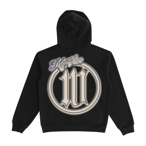 FLAMING SUN - HOODIE BLACK