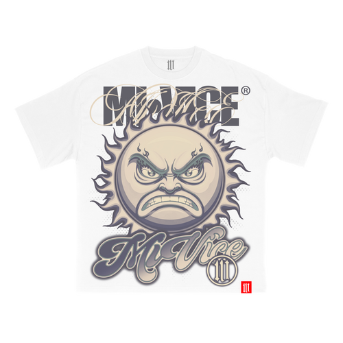 FLAMING SUN - T-SHIRT WHITE