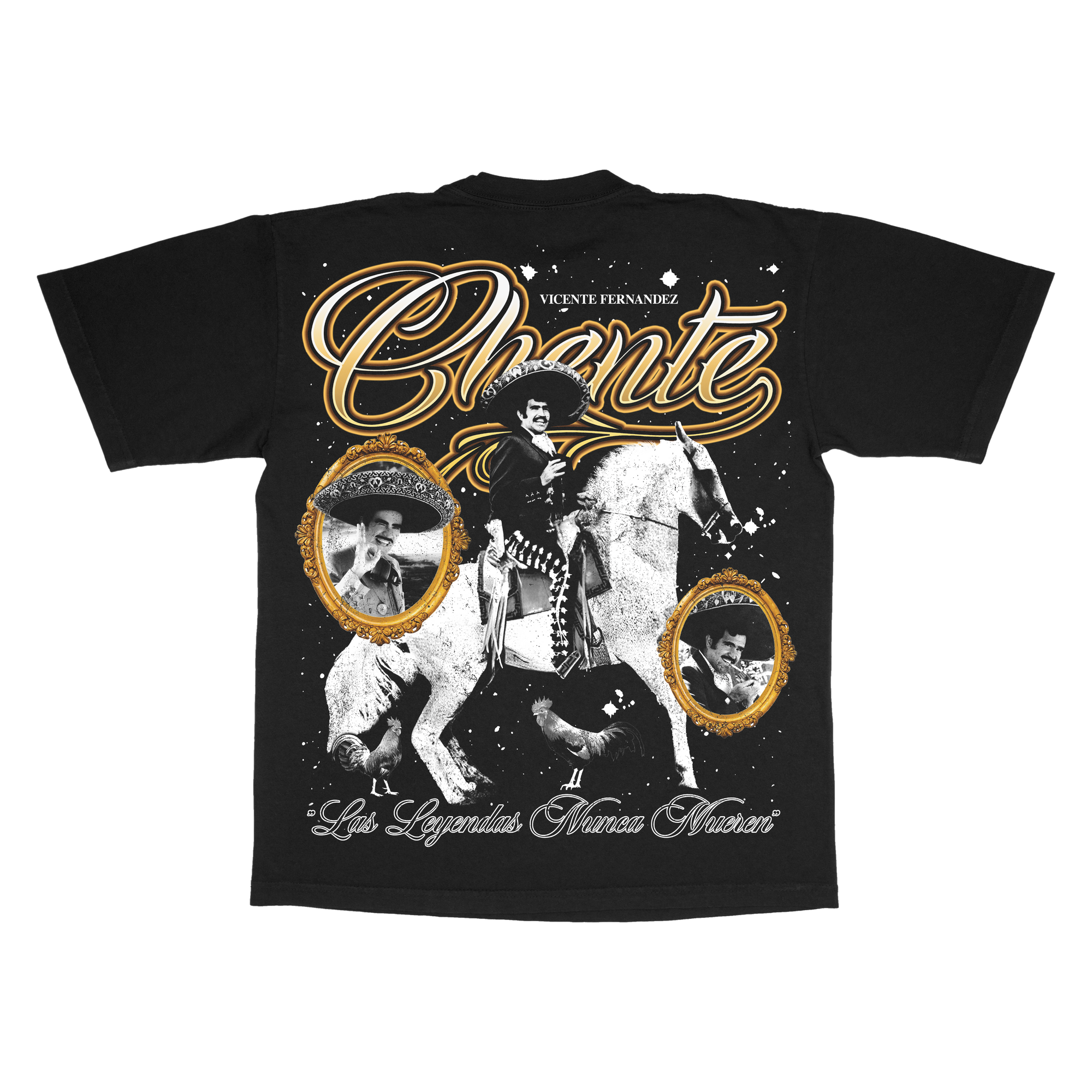 CHENTE - T-SHIRT BLACK