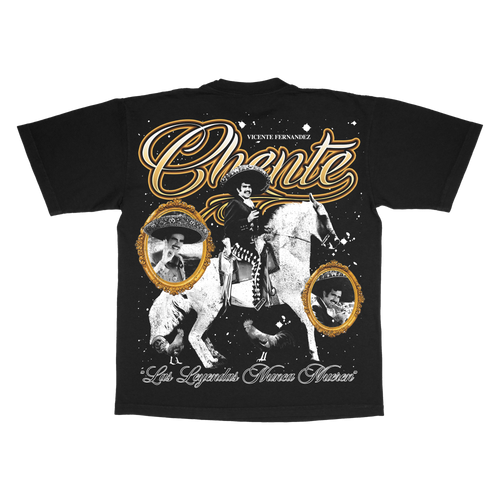 CHENTE - T-SHIRT BLACK