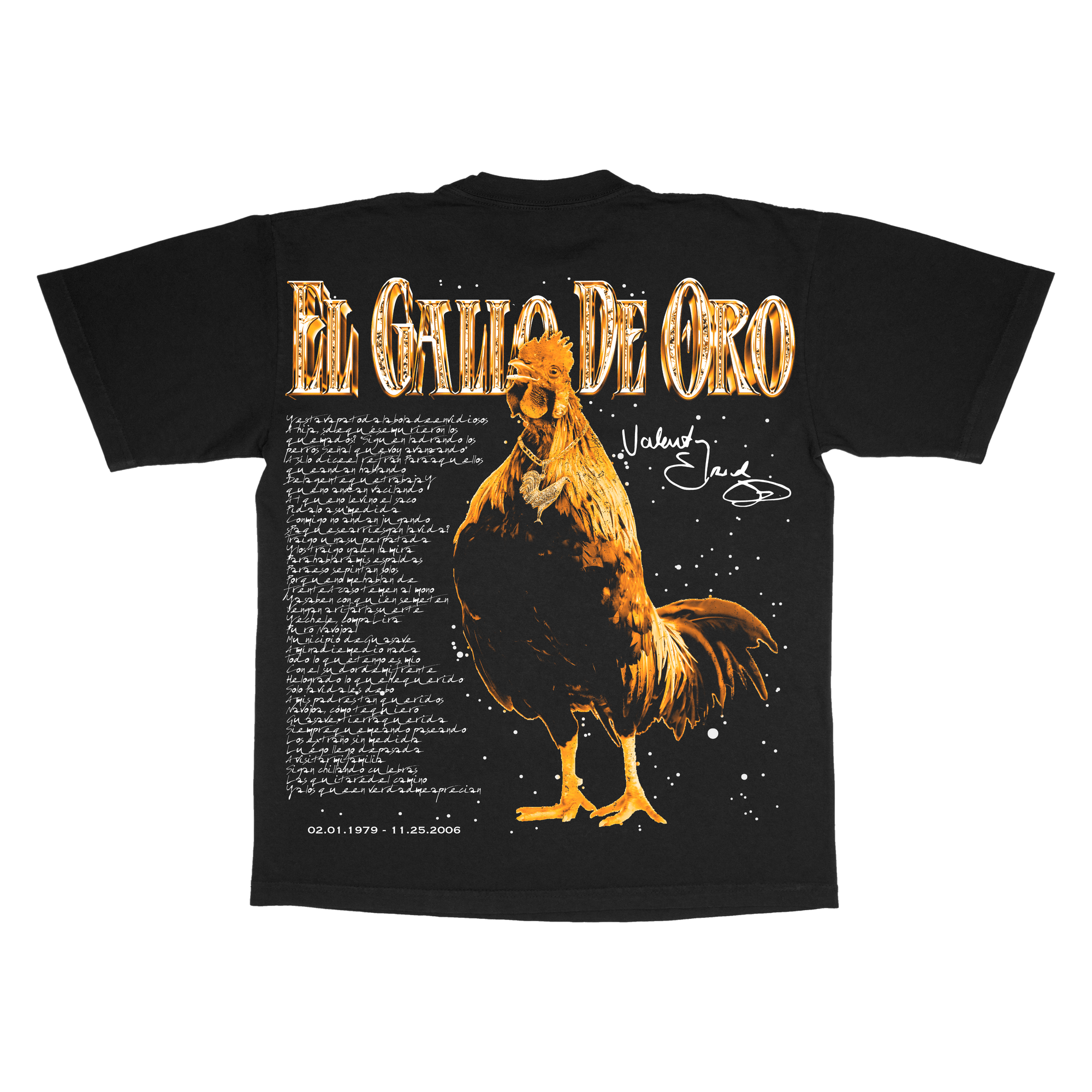 GALLO - T-SHIRT BLACK