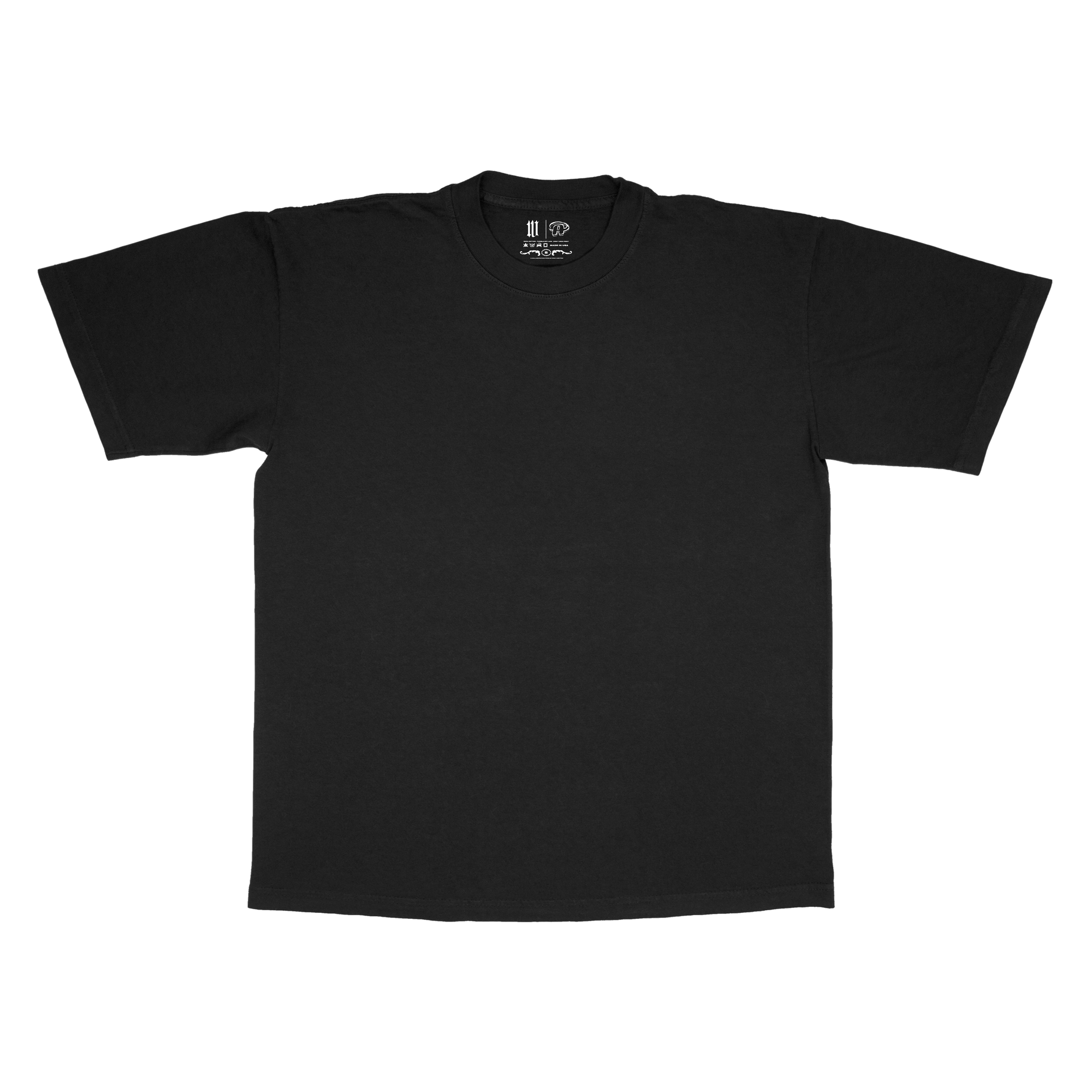 FLOR - T-SHIRT BLACK